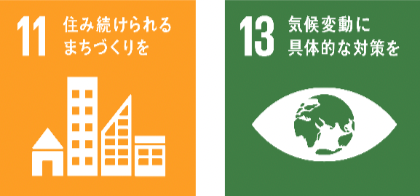 持続可能なまちづくりへの貢献